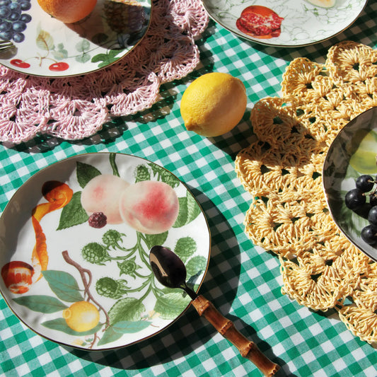 Hedelmä lautaset, 4 kpl, Ø 20.5 cm