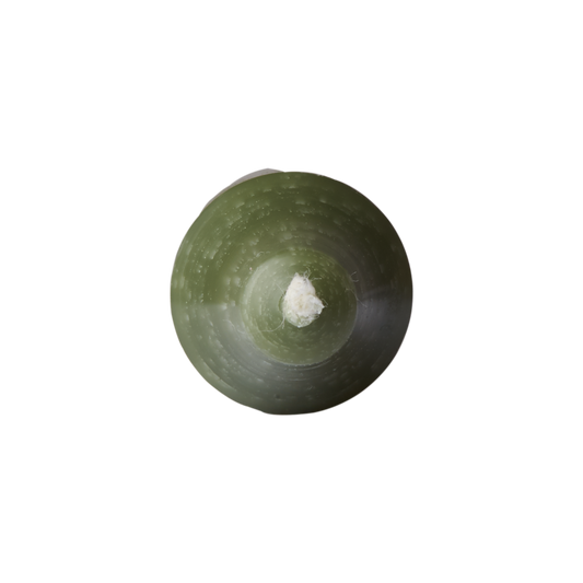 Affari kruunukynttilä metsänvihreä, 18 cm