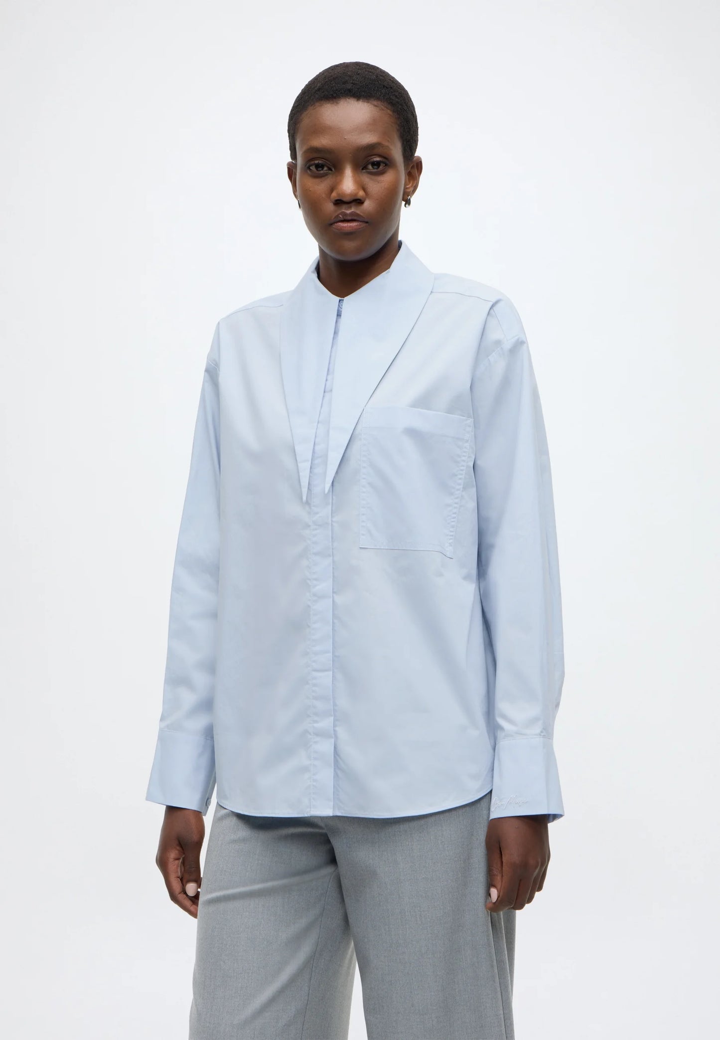 CPH MUSE kauluspaita, vaaleansininen