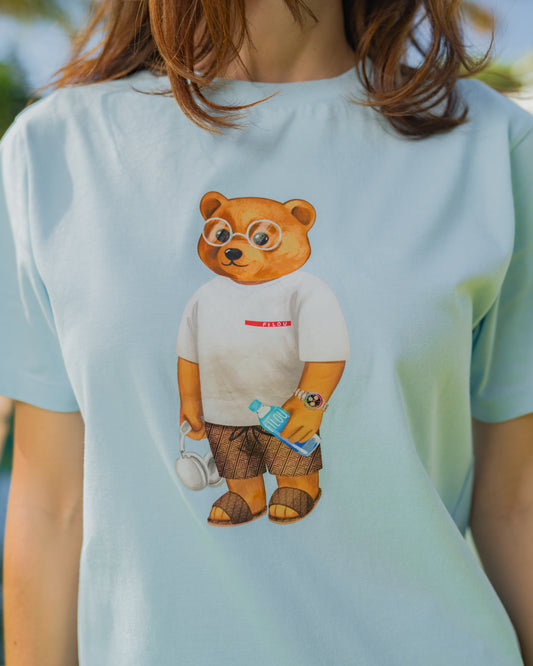 Baron filou-karhuprinttinen t-paita