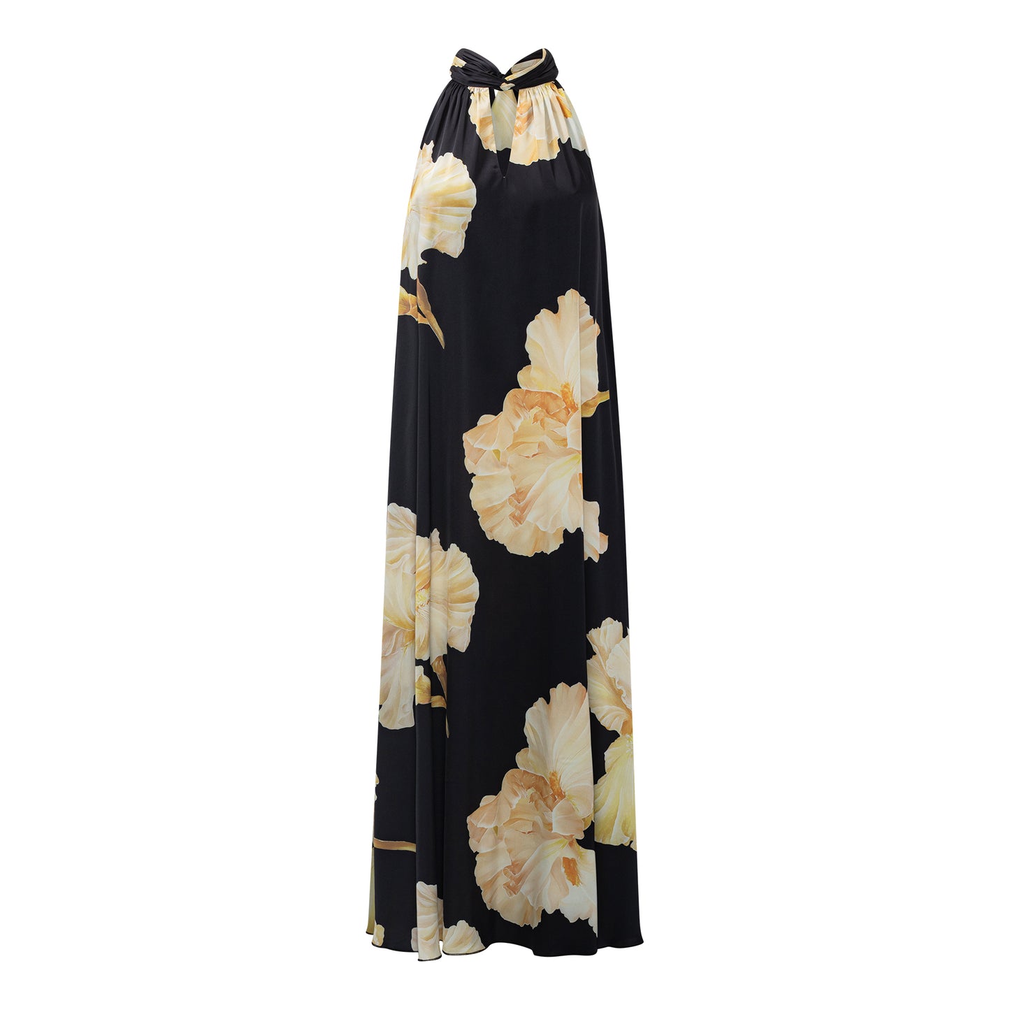 KARMAMIA HEATHER mekko - GOLD MAXI FLOWER