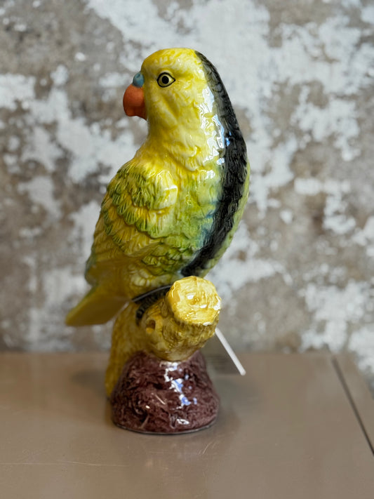 Figuuri papukaija keltainen