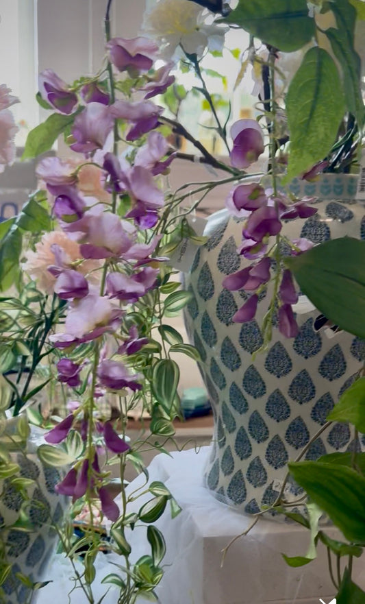 Laventeli -silkkikukka, lila