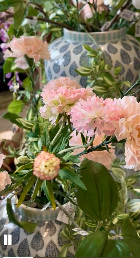 Törmänkukka -silkkikukka, pinkki