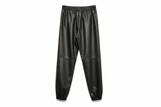 Milla housut kuminauhoilla–musta