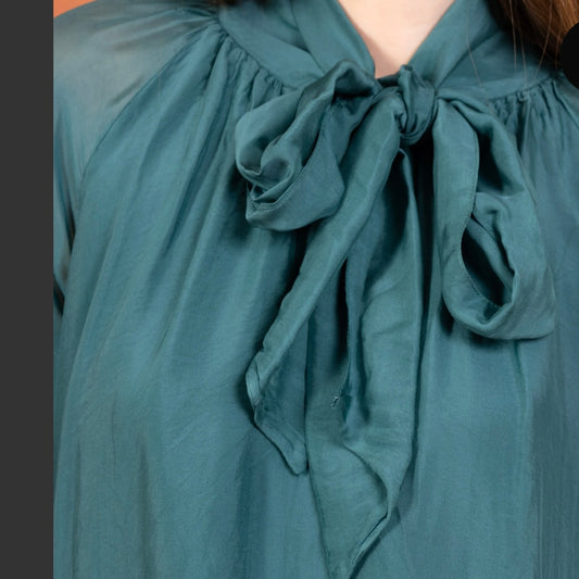 Rusettipusero vihreä