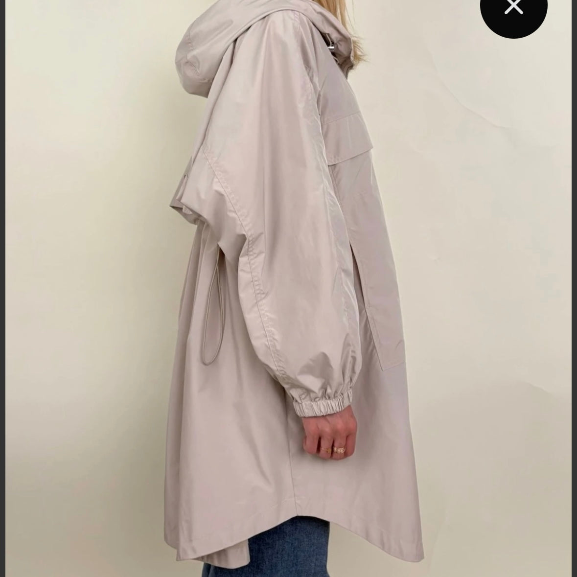 Parkatakki beige