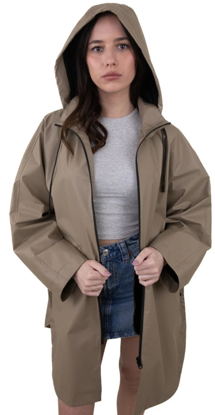 Sadetakki/parka, vihreä