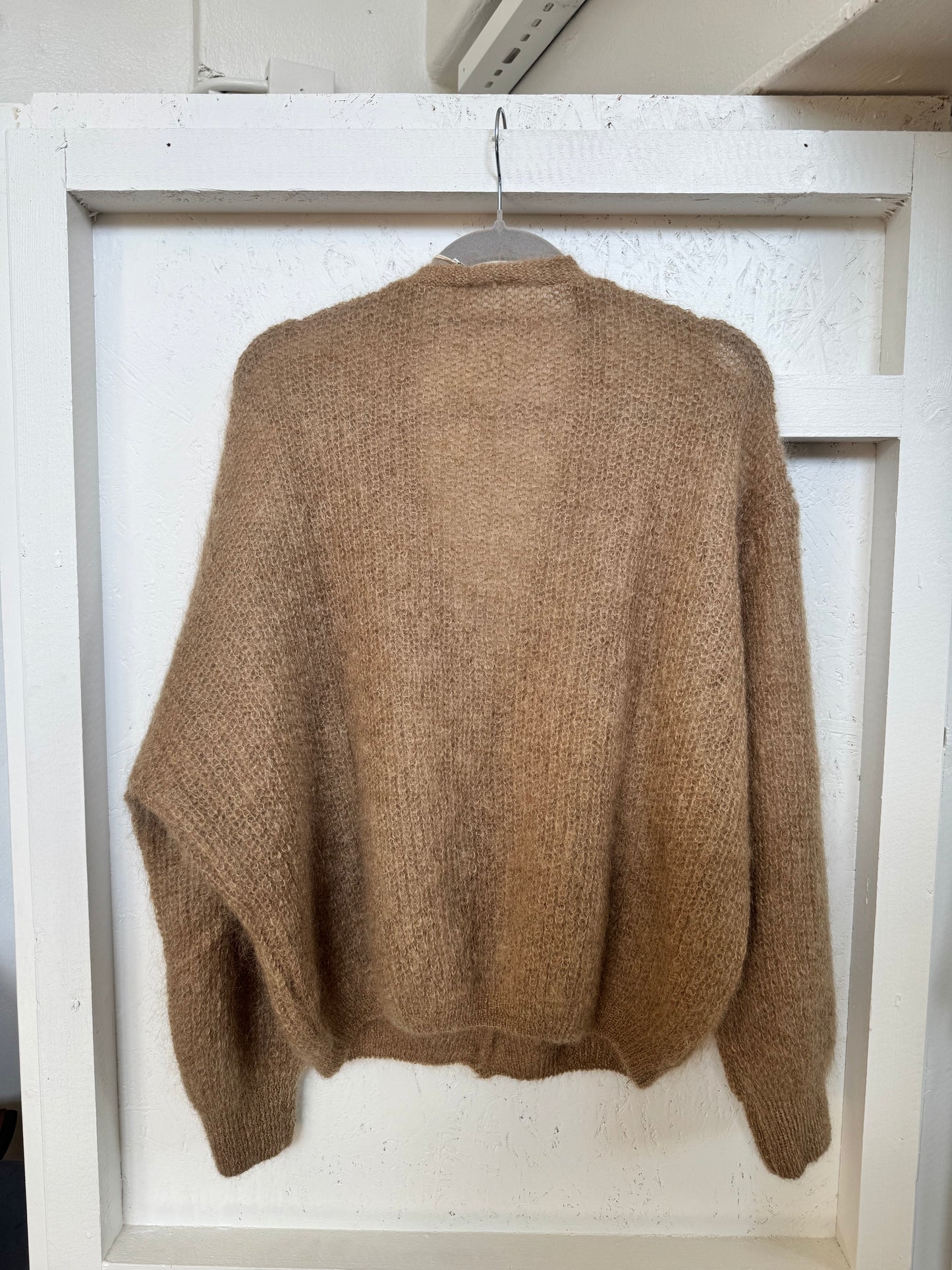 Mohair -villatakki tupakka