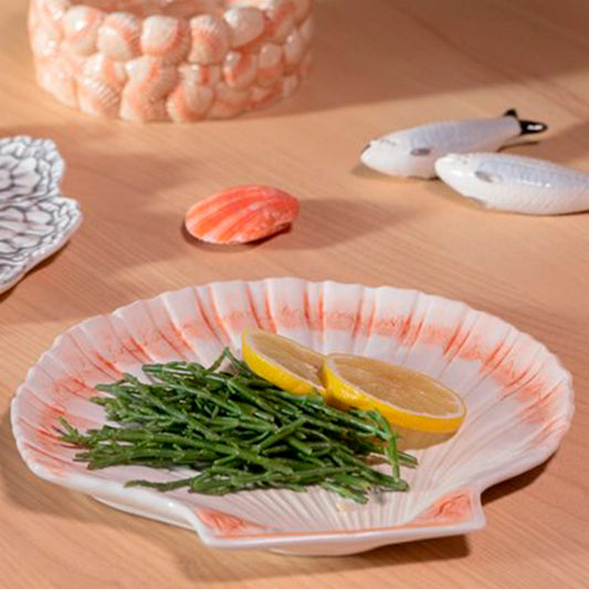 Lautanen simpukka, 23x21 cm