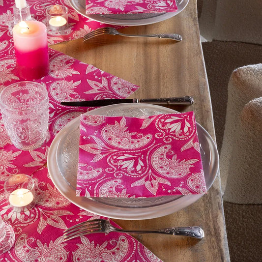 Paperiservetti - Fuksia