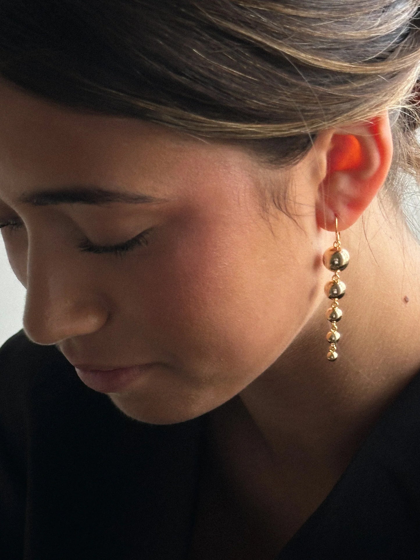 Pico riippuva korvakoru Lilou, kulta