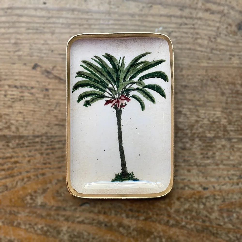 Tarjotin mini Palmu, 15 x 10 cm