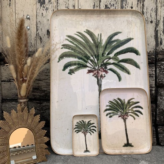 Tarjotin mini Palmu, 15 x 10 cm