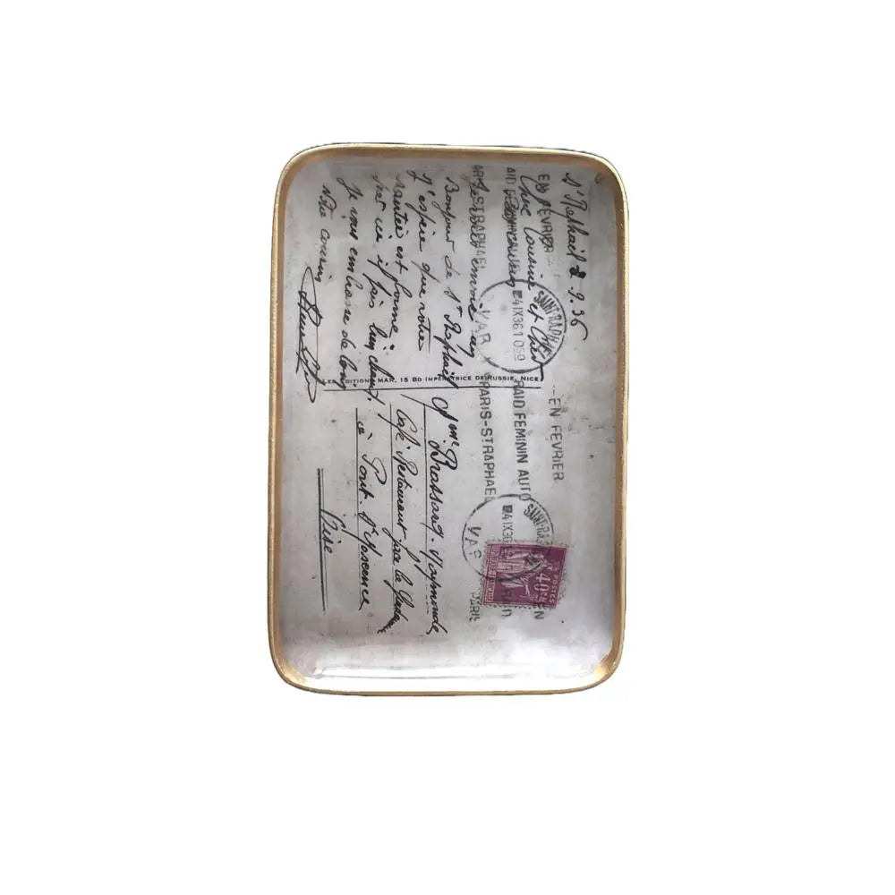 Tarjotin mini Kirje 15 x 10 cm