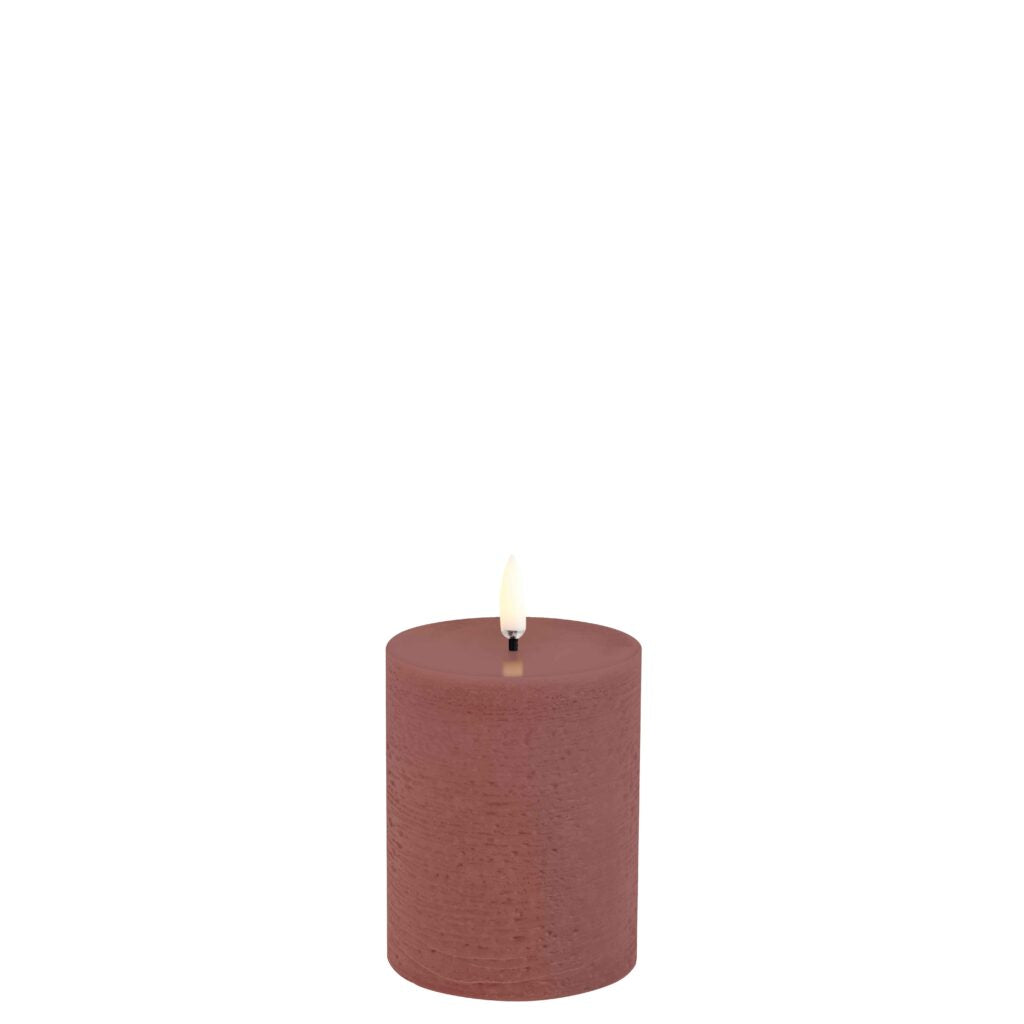 Uyuni Led-kynttilä, terracotta 7,8 x 10,1 cm
