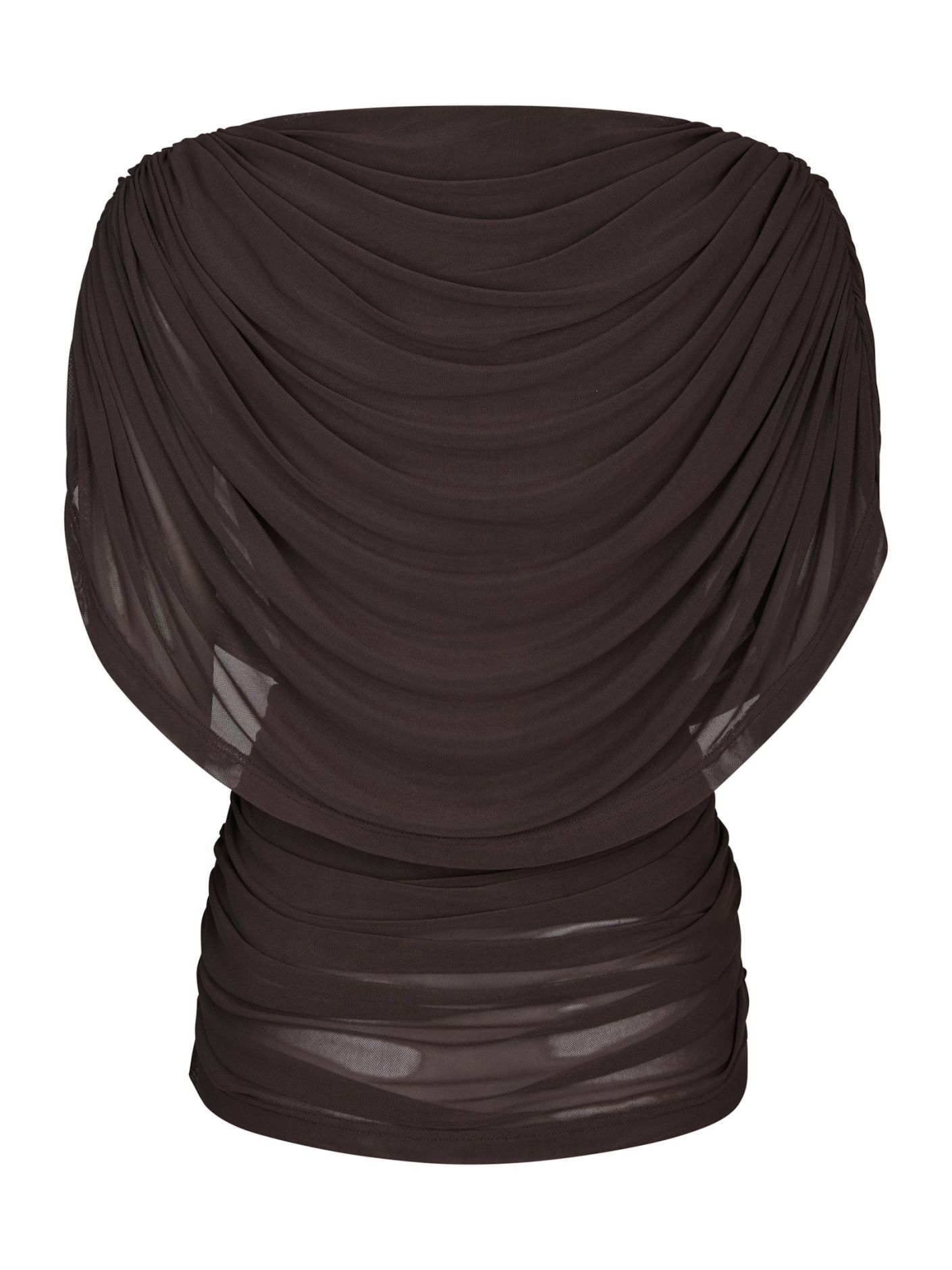 Neo Noir cottuna paita, suklaanruskea