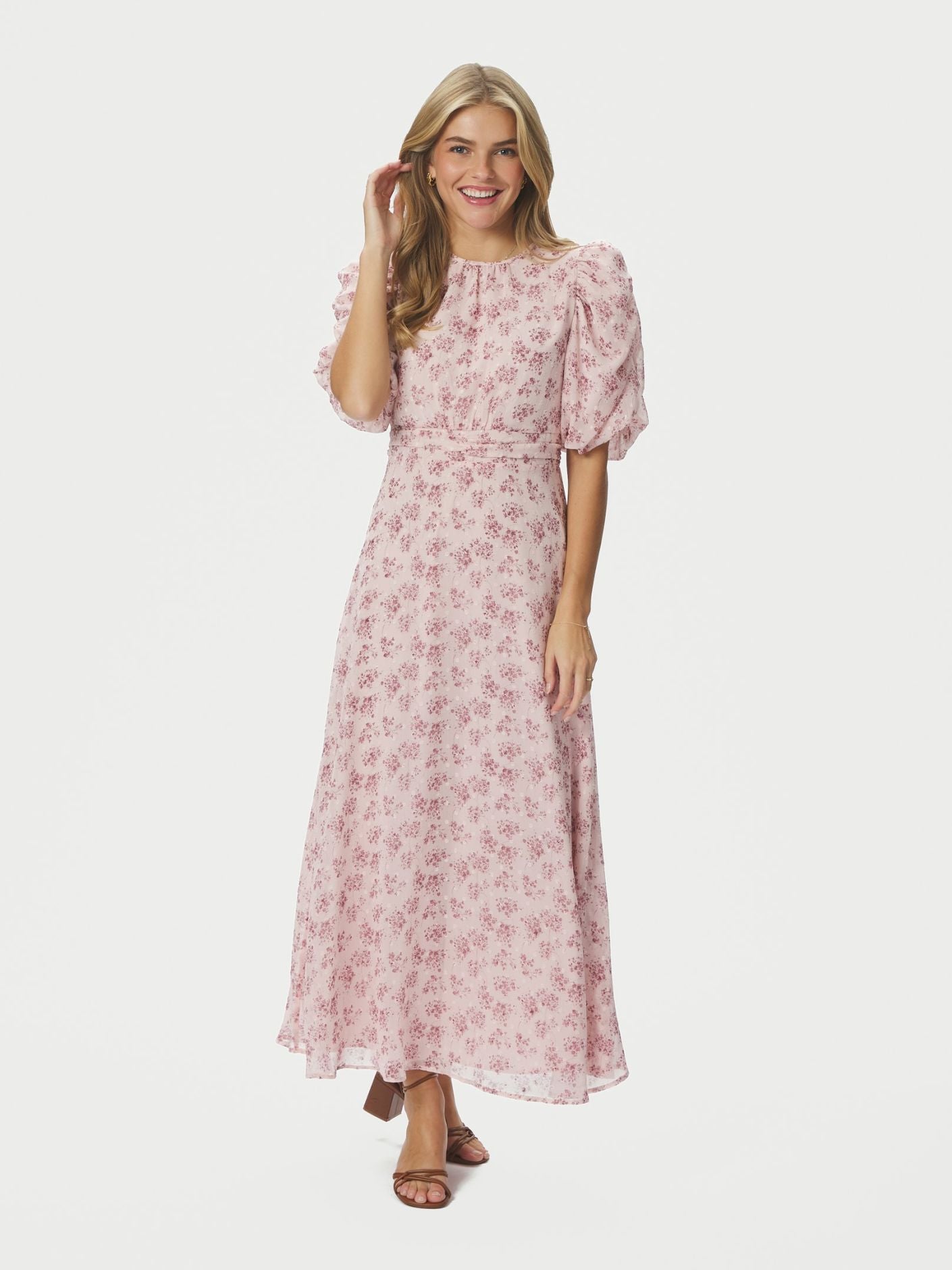 Neo Noir Kikka Flower mekko, roosa
