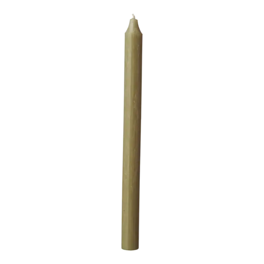 Affari  kruunukynttilä hiirenvihreä, 28 cm