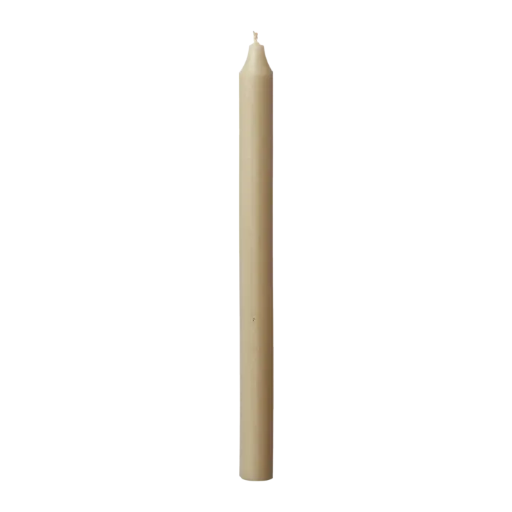 Affari  kruunukynttilä khaki, 28 cm