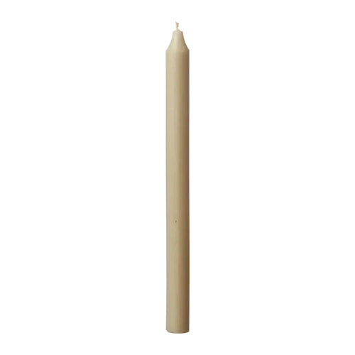 Affari  kruunukynttilä khaki, 28 cm