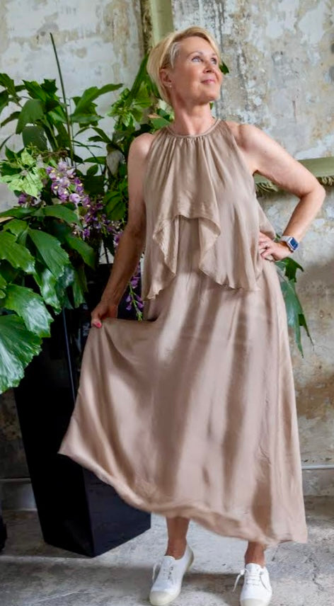 M&E Mariana -mekko, beige