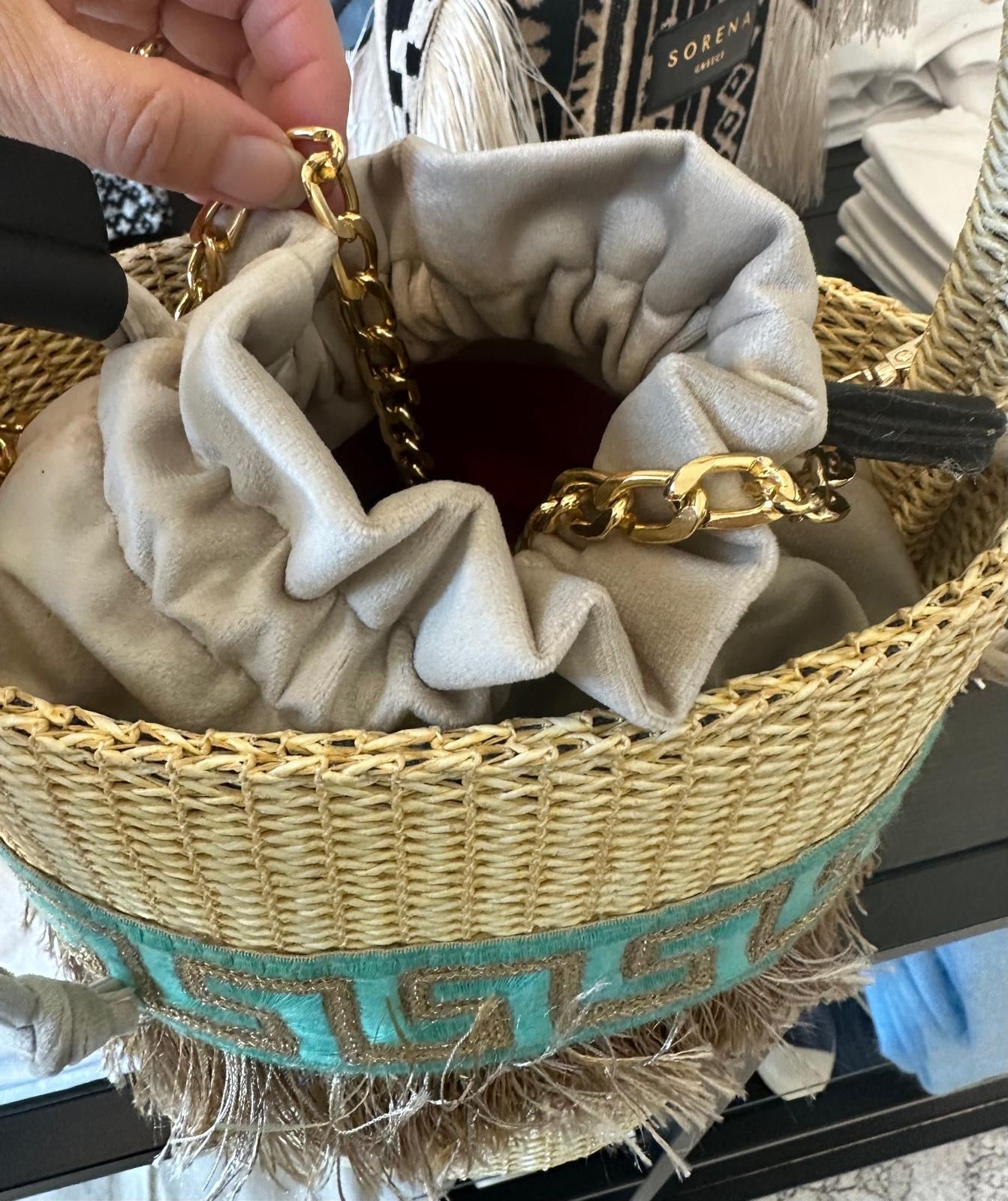 Sorena Maiandros bucket bag