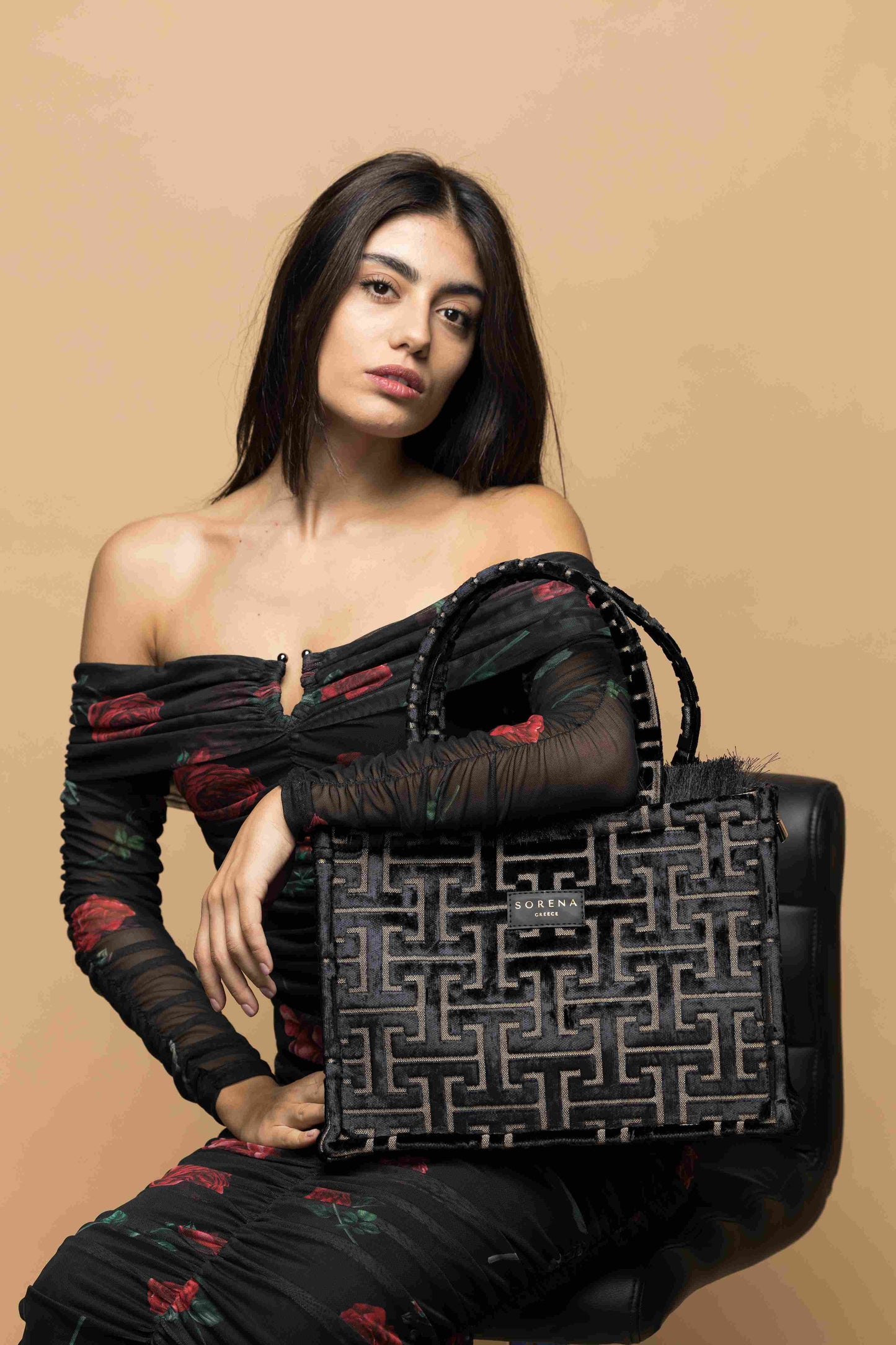 Sorena andro tote bag, medium