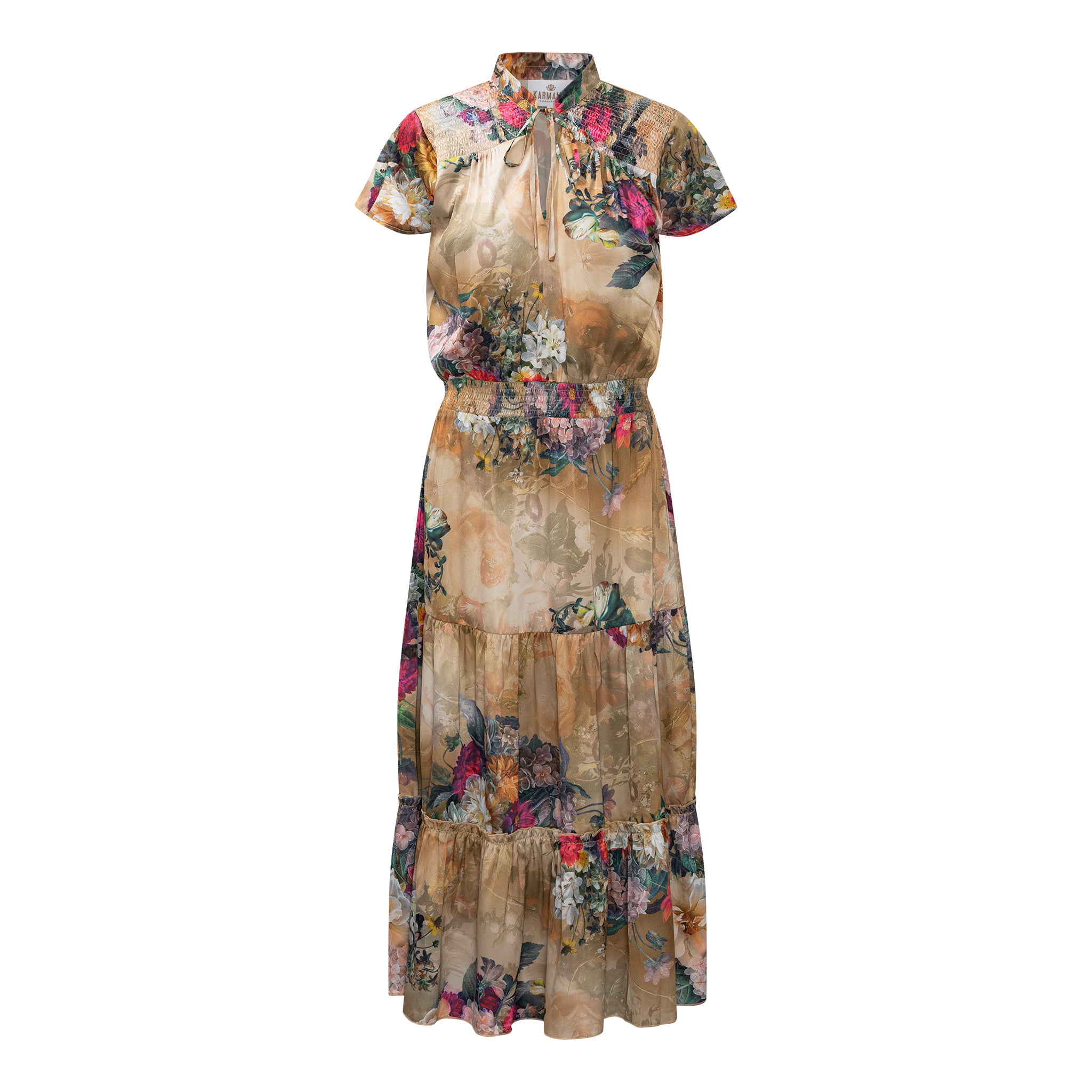 KARMAMIA Anna Dress – Hammered Blush