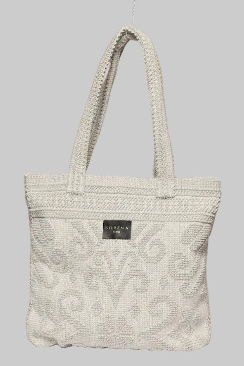 Sorena Chiara boho laukku, valkoinen