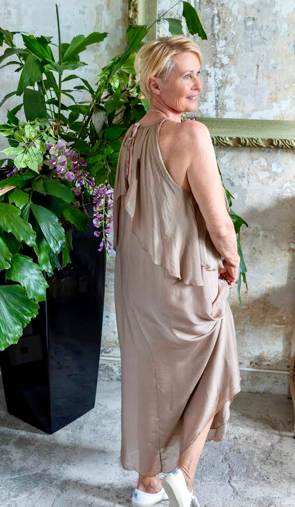M&E Mariana -mekko, beige