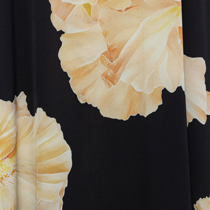 KARMAMIA HEATHER mekko - GOLD MAXI FLOWER