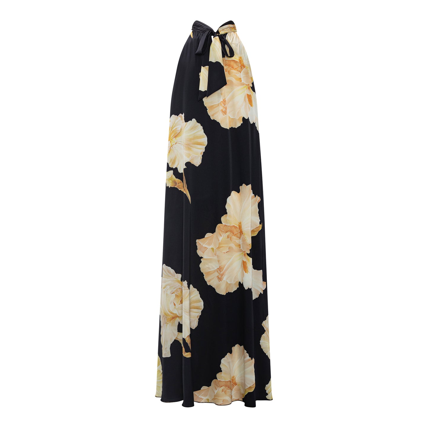 KARMAMIA HEATHER mekko - GOLD MAXI FLOWER