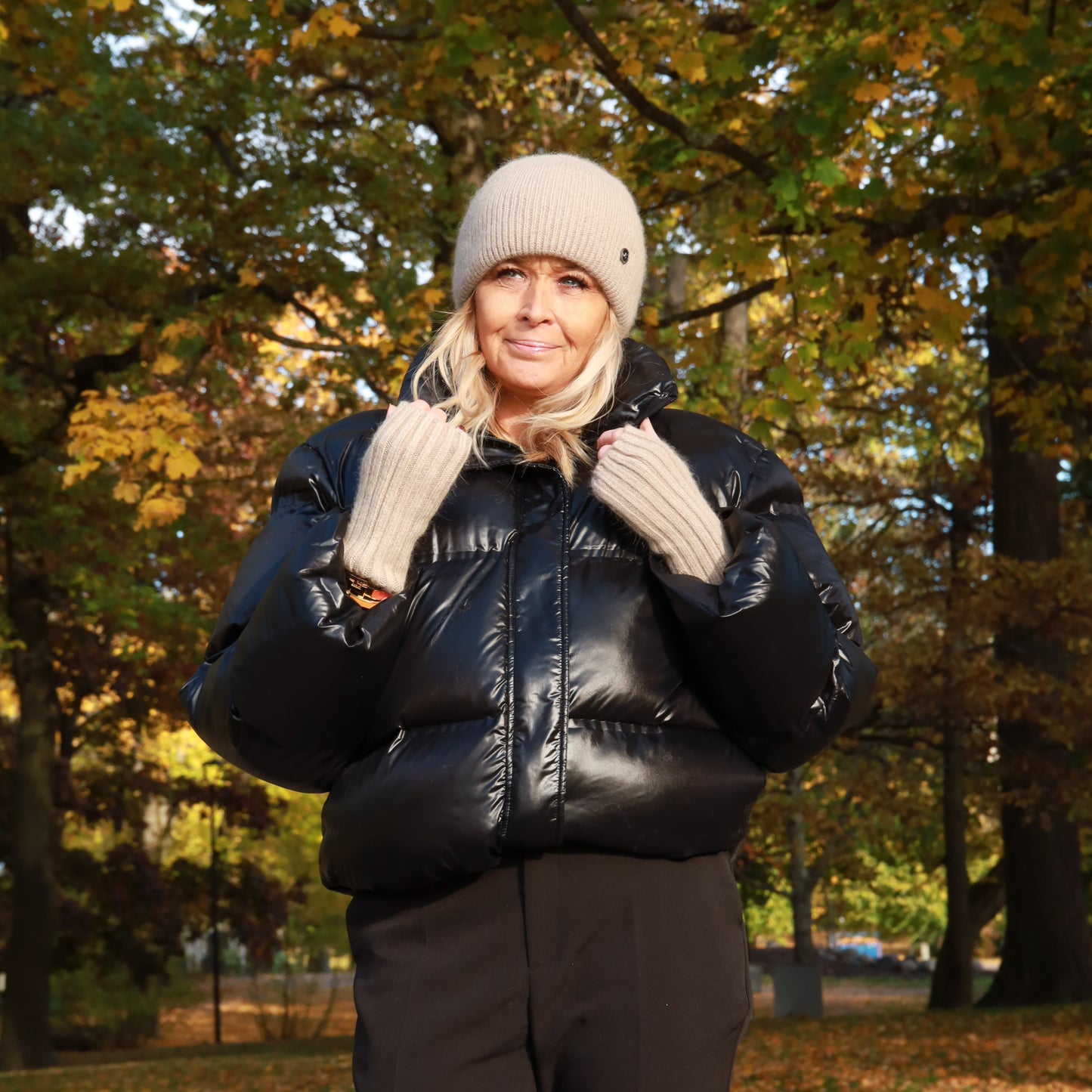 Samantha-pipo, beige