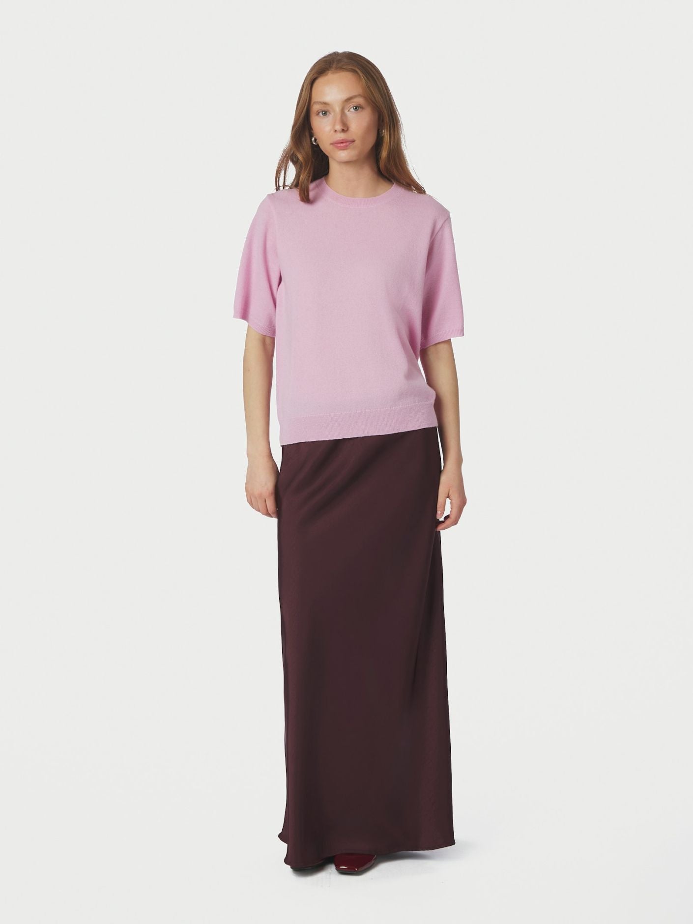 Neo Noir Missy Knit paita, vaaleanpunainen