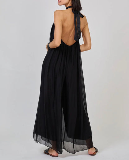 Silkkiviskoosi juhlahaalari, musta