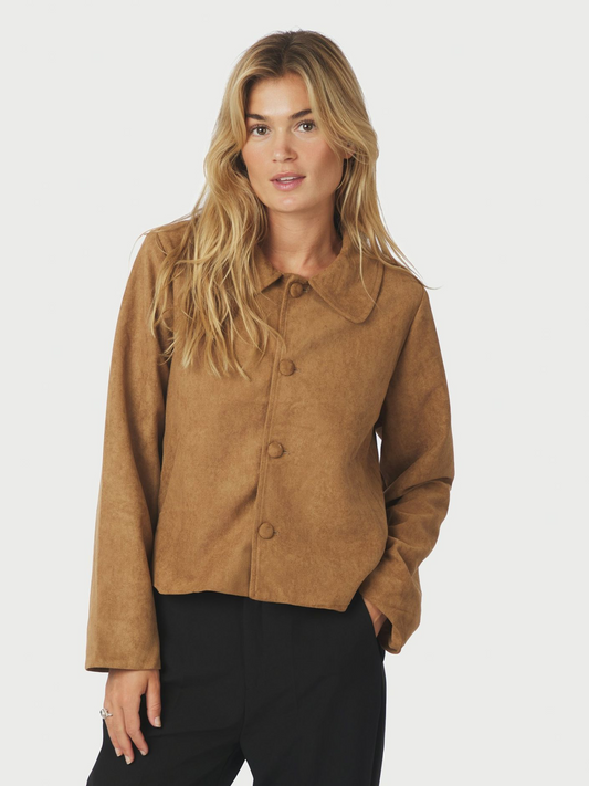 Neo Noir Nilo tekomokkatakki, konjakki