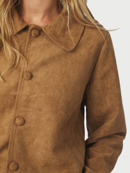 Neo Noir Nilo tekomokkatakki, konjakki