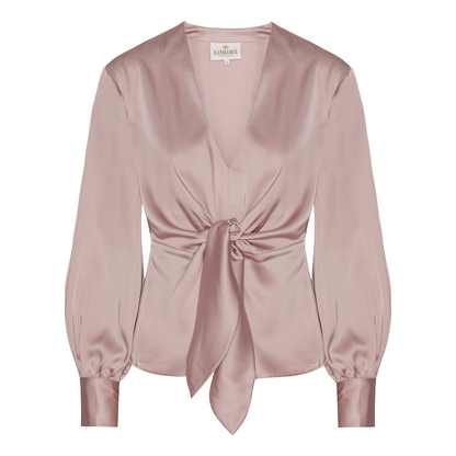 KARMAMIA Blair Blouse – Semi Rich Blush