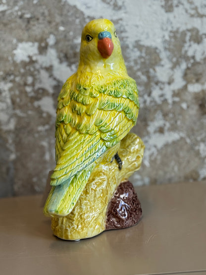 Figuuri papukaija keltainen