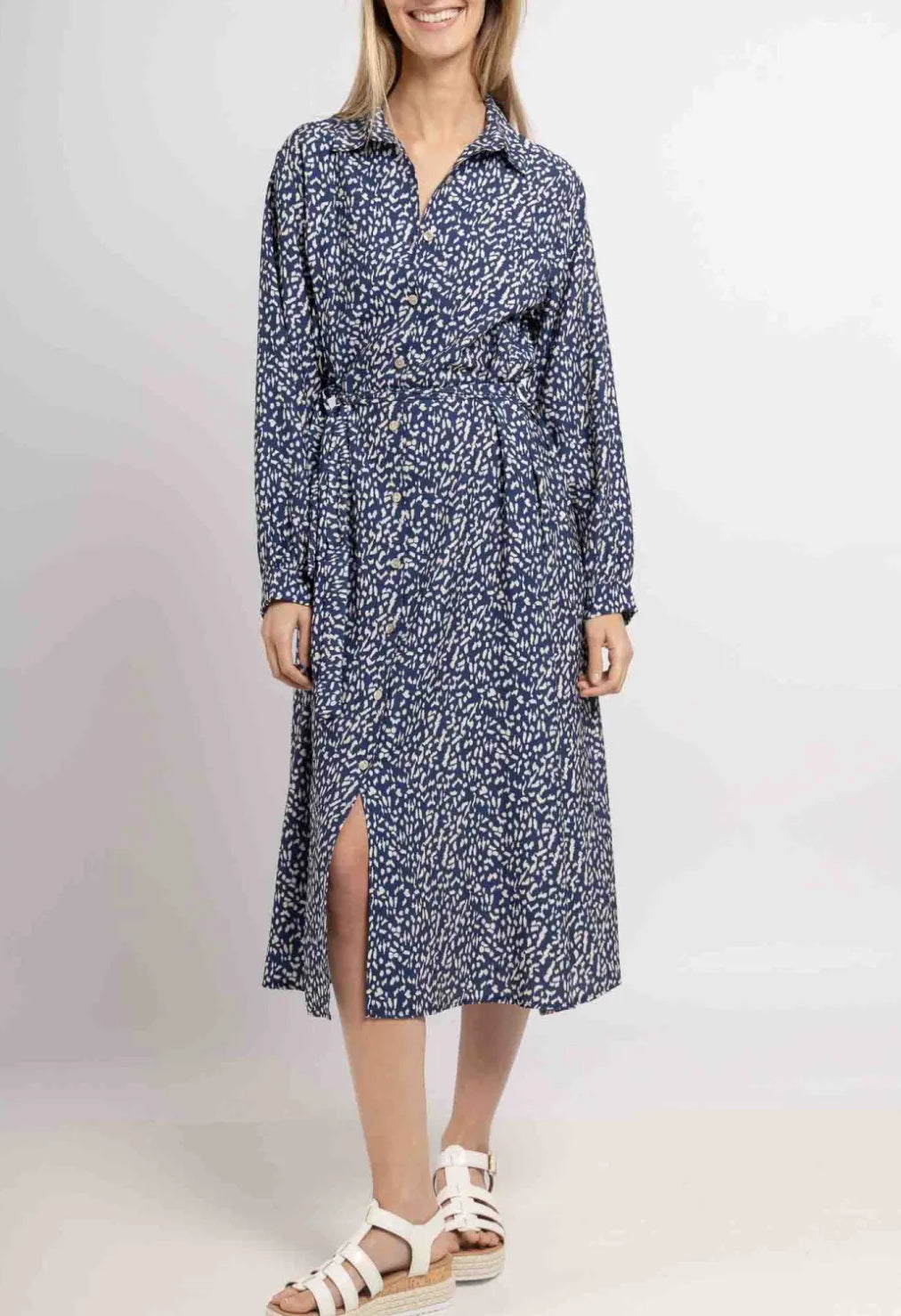 Longue-mekko, sininen