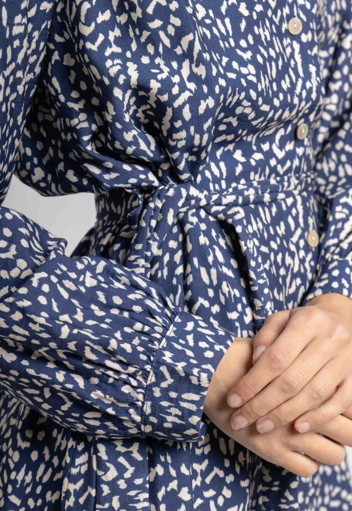 Longue-mekko, sininen