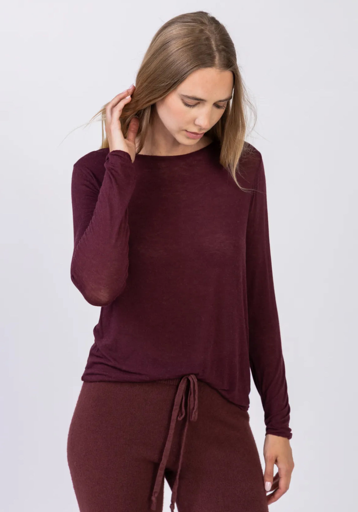 Unii-paita, viininpunainen