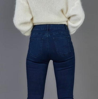 Slim Fit farkku, tummansininen