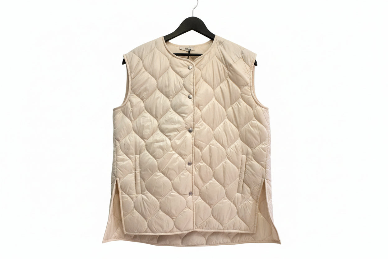 Milla toppaliivi lyhyt, luonnonvaalea