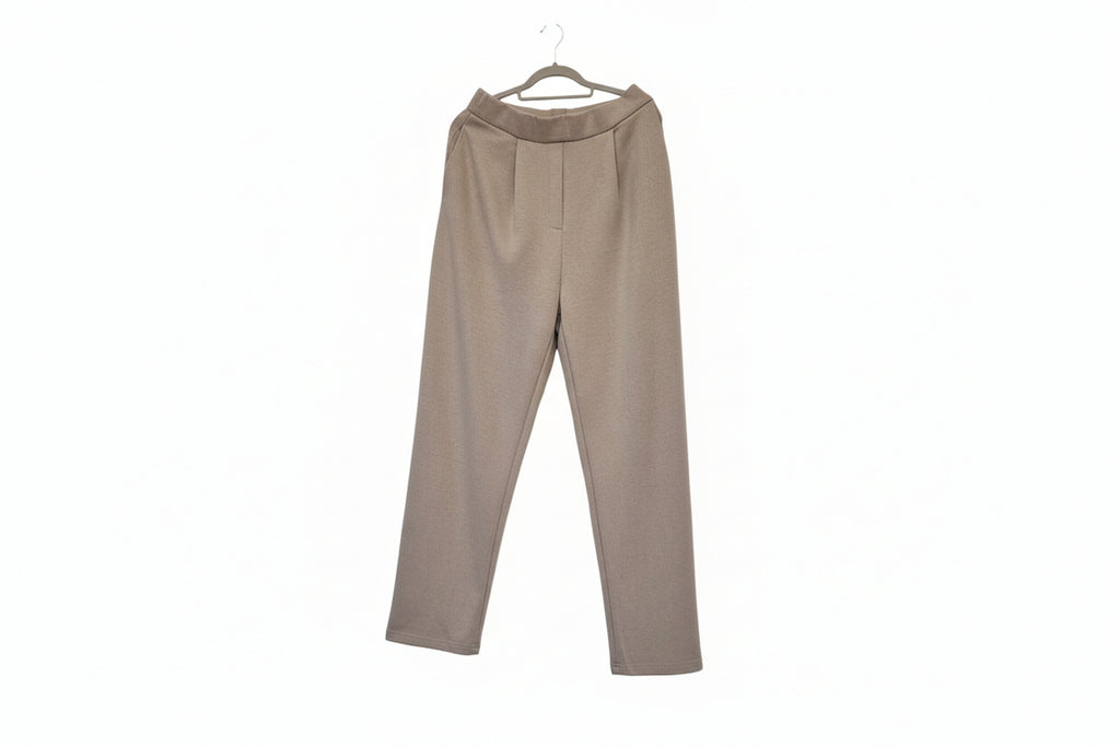 Milla housut laskoksilla – Beige