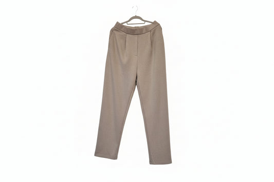 Milla track-housut laskoksilla – Beige