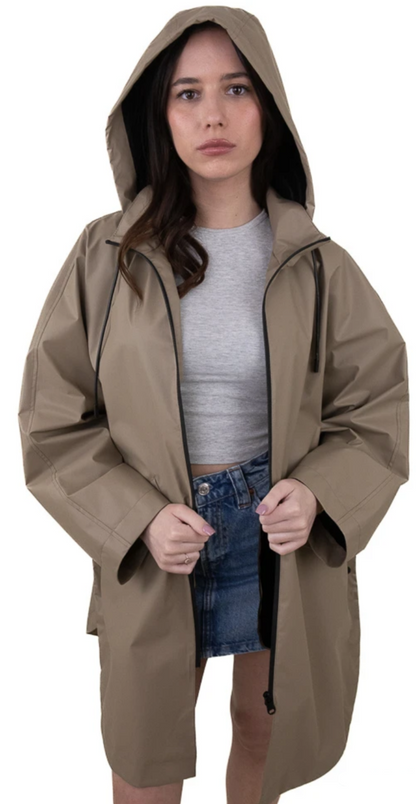 Sadetakki/parka, vihreä