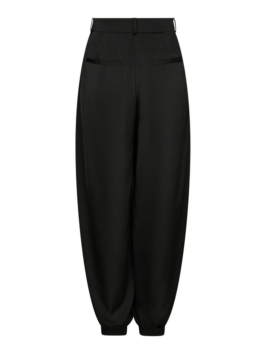 Neo Noir Fayla satiinihousut, musta