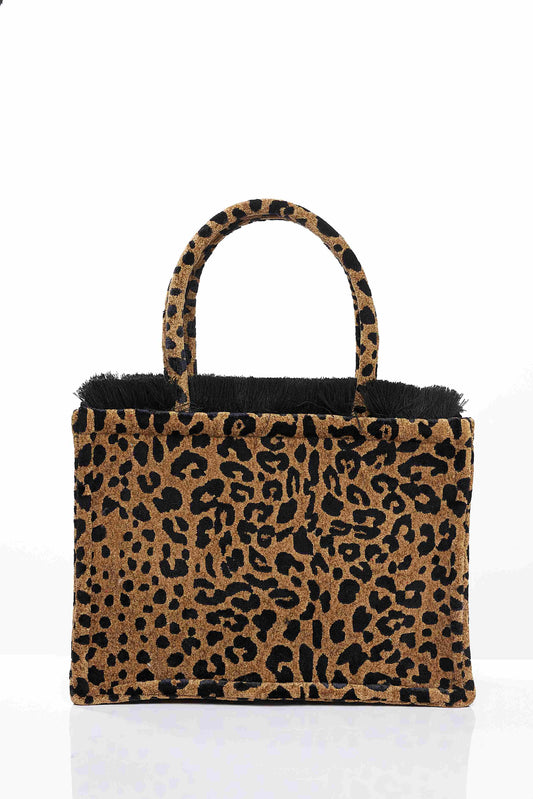Sorena Leopard tote bag medium